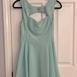 Mint cut out Studded dress by GUESS size 4